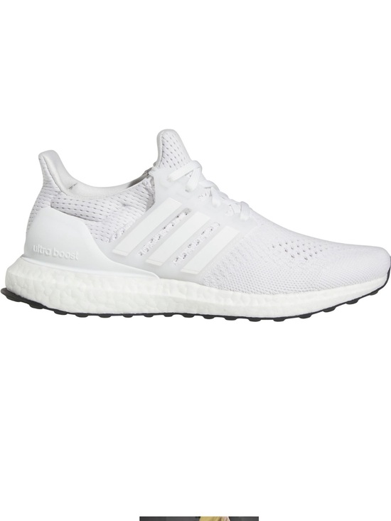 adidas White Knit Running Sneakers